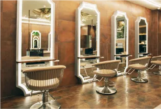 shalu美容院の室内